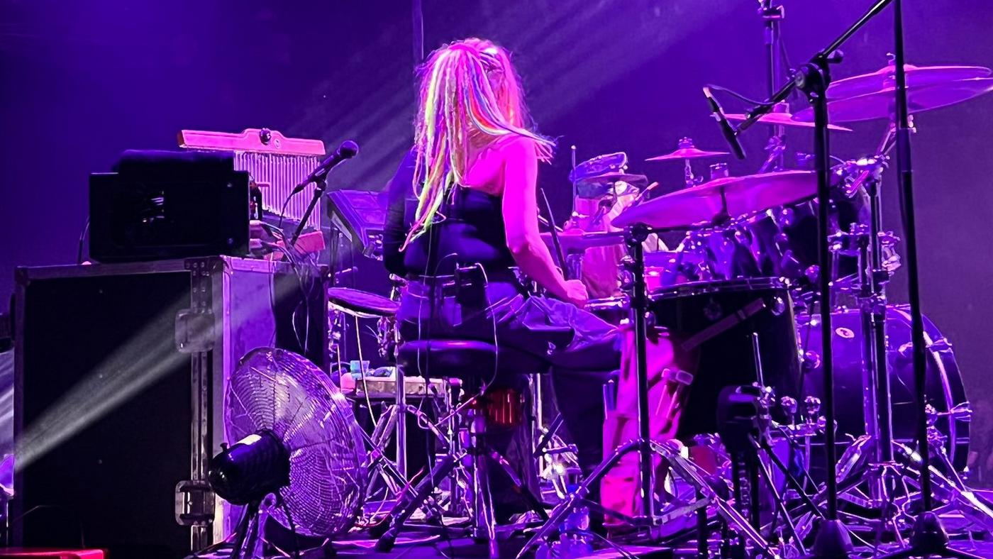 Vicky O'Neon njöt av den första konserten.