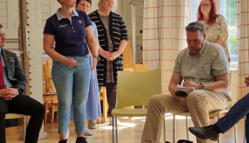 Hanna Österlund i Hangö