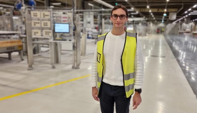Antonio Rinaldi har tillbringat snart två år på fabriken i Ekenäs. Nästa stopp är Lissabon.