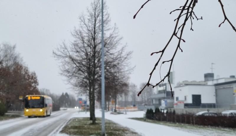 snö och väg