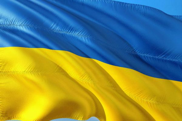 Den ukrainska flaggan