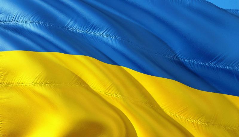 Den ukrainska flaggan