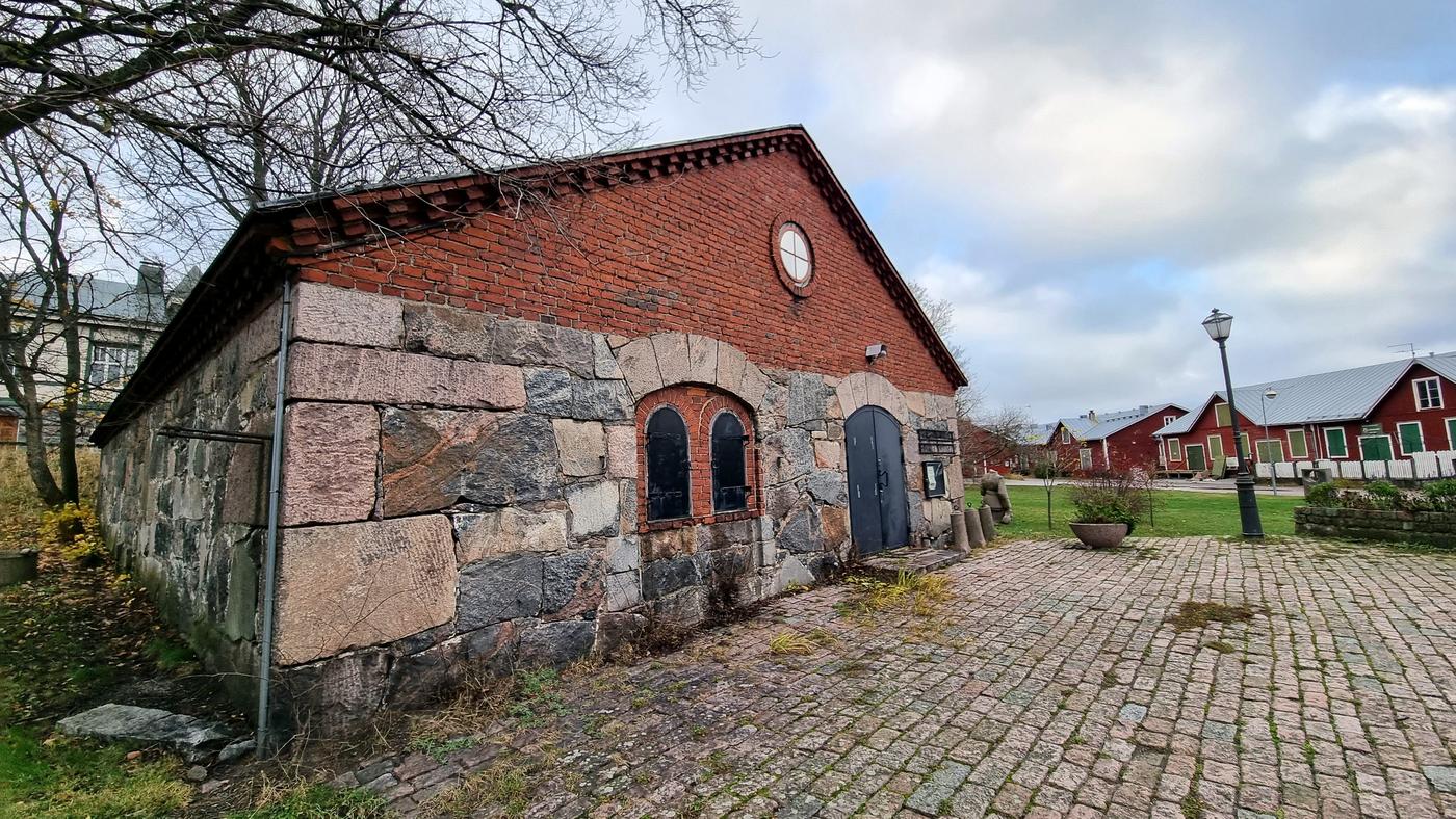 Hangö museum en höstdag. 2022