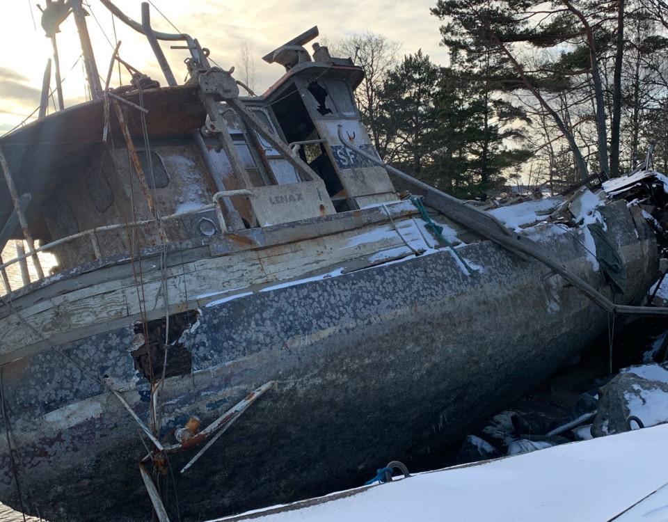 Trålare i Lappvik.