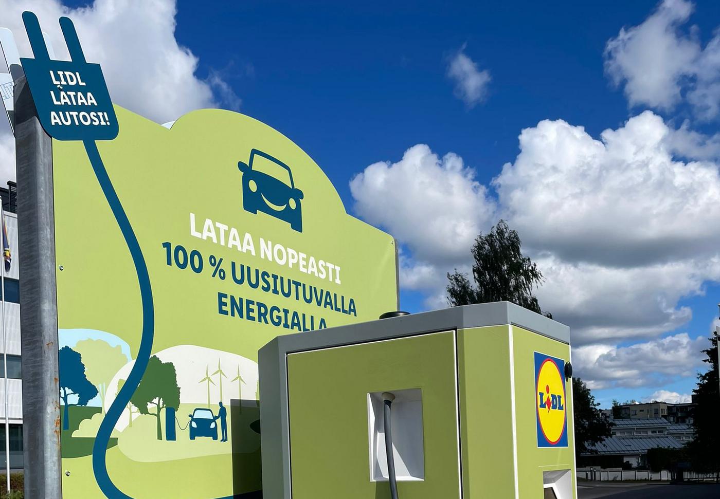 Laddningsstation för elbil