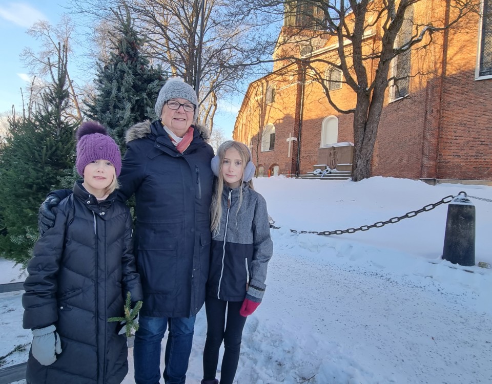 folk och snö