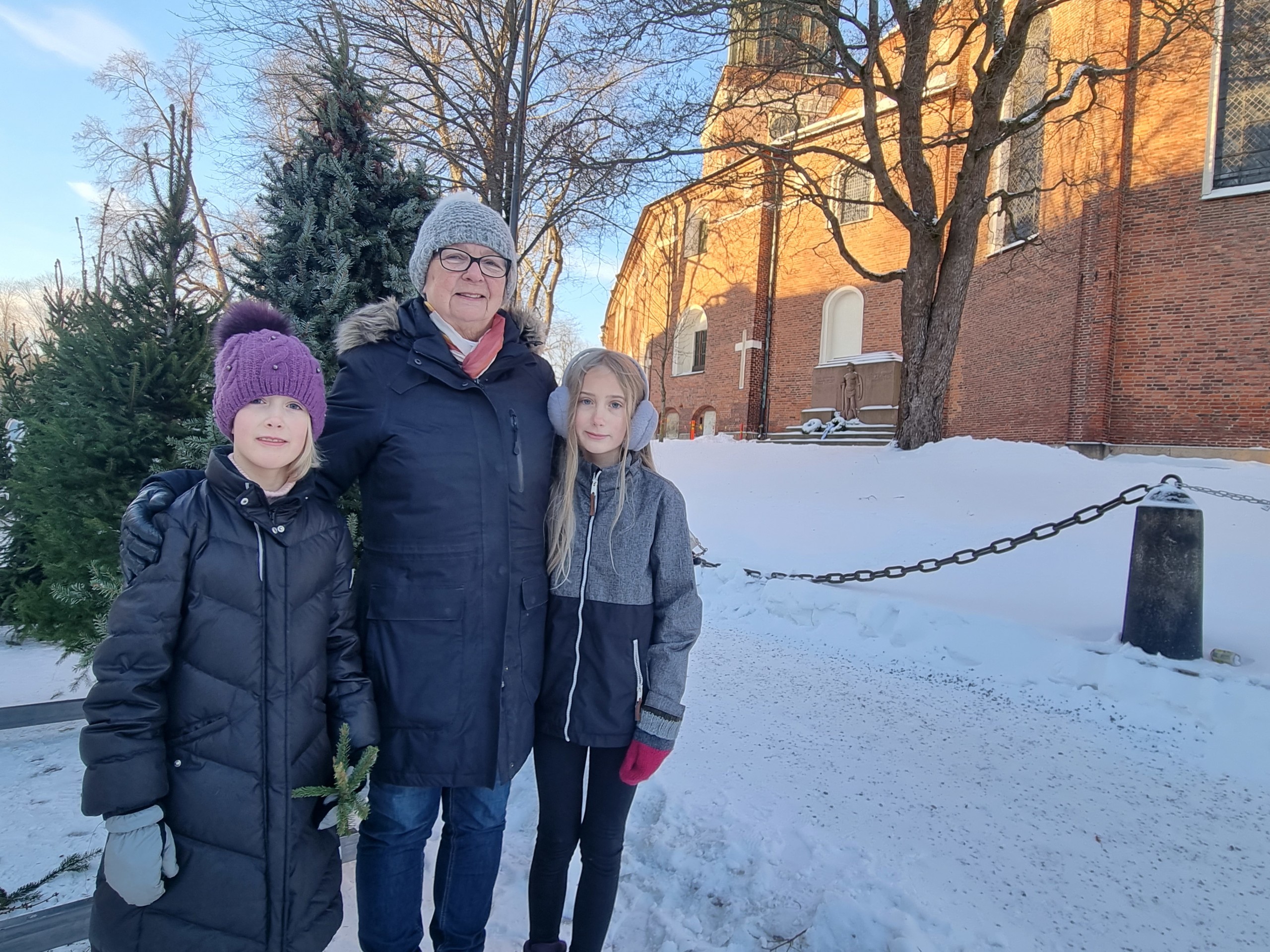 folk och snö