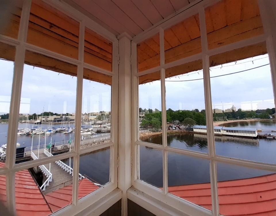 Vy från Knipans torn i Ekenäs
