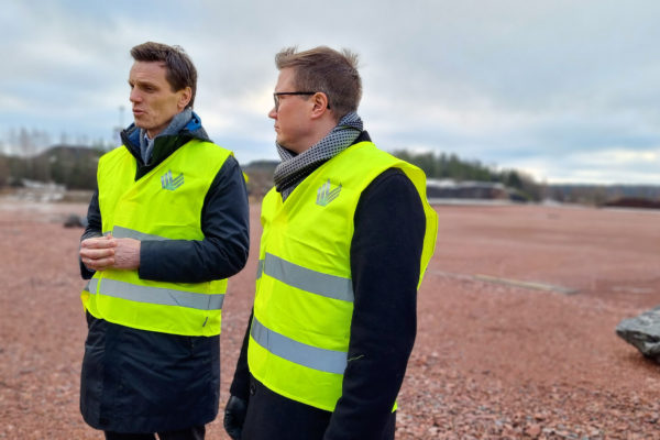 Hans Fredrik Wittusen och Antti Kaikkonen.