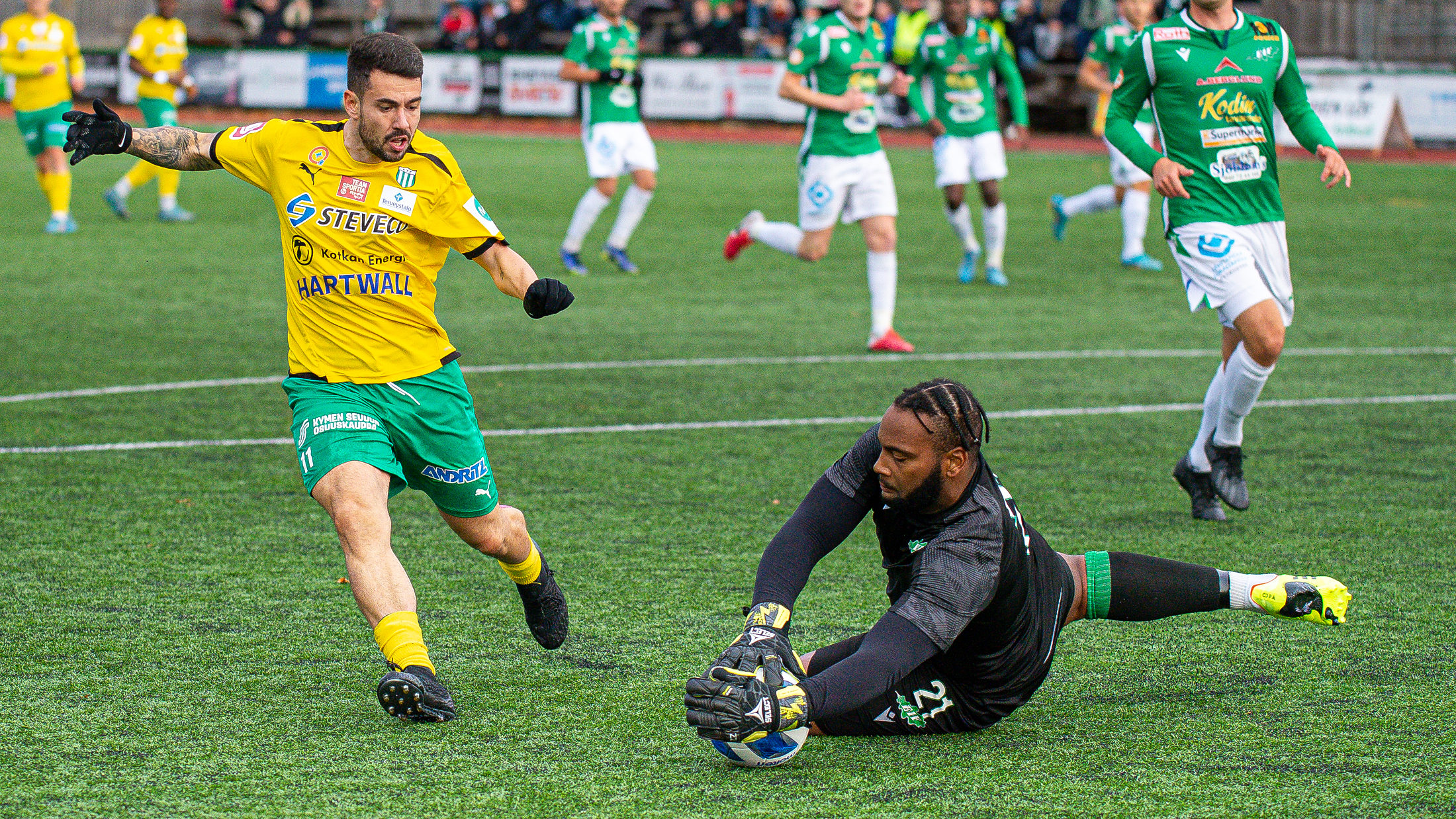Gerson Lima räddar mot KTP.