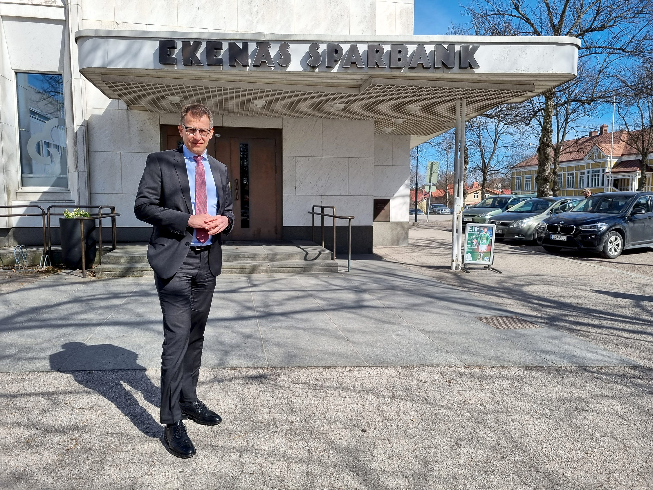 Fredrik Westerholm är ny vd för Ekenäs Sparbank.