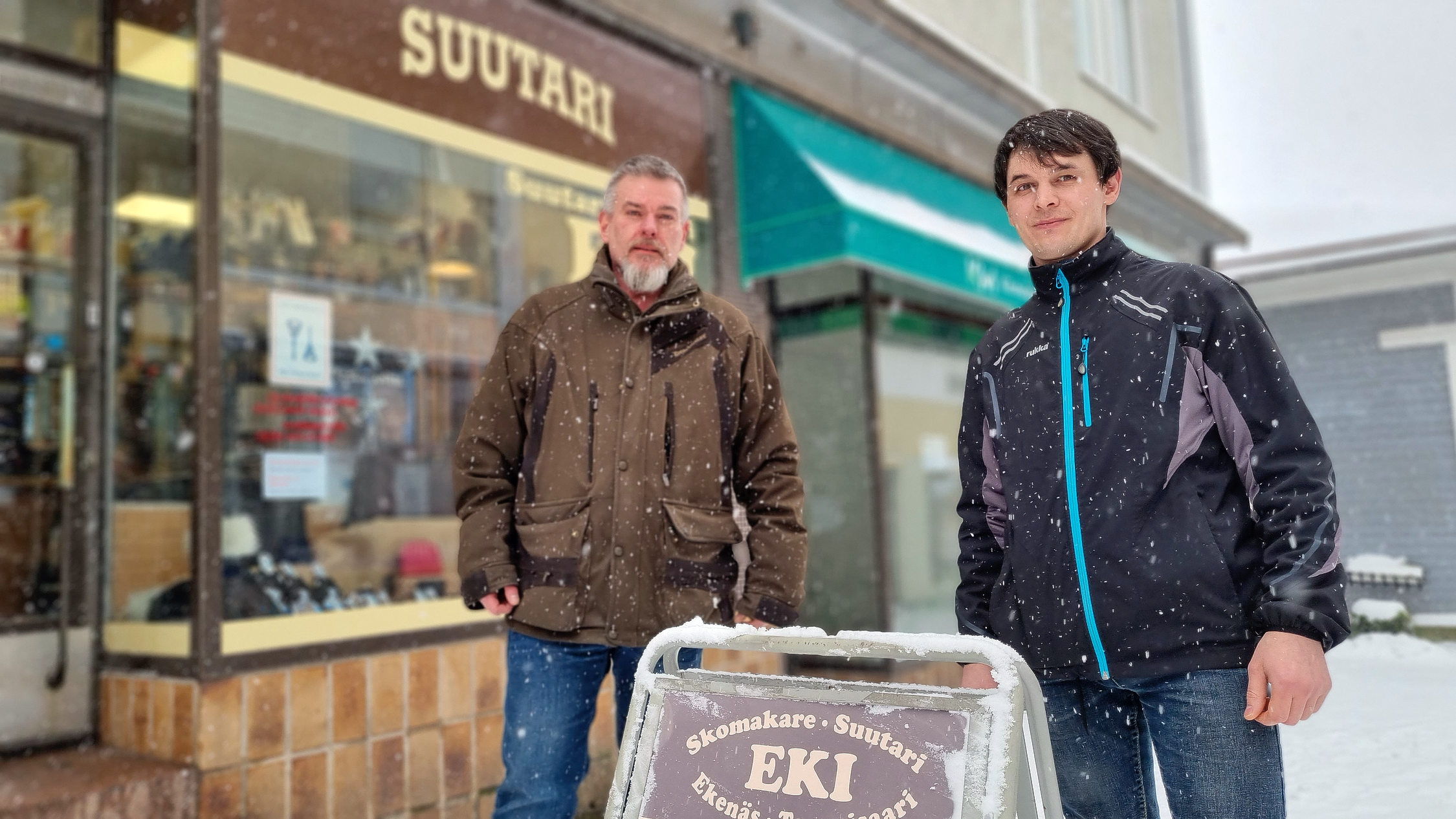 När Ari Eronen behövde hjälp i skomakeriet kom ukrainaren Volodymyr Martusov som en skänk från ovan.