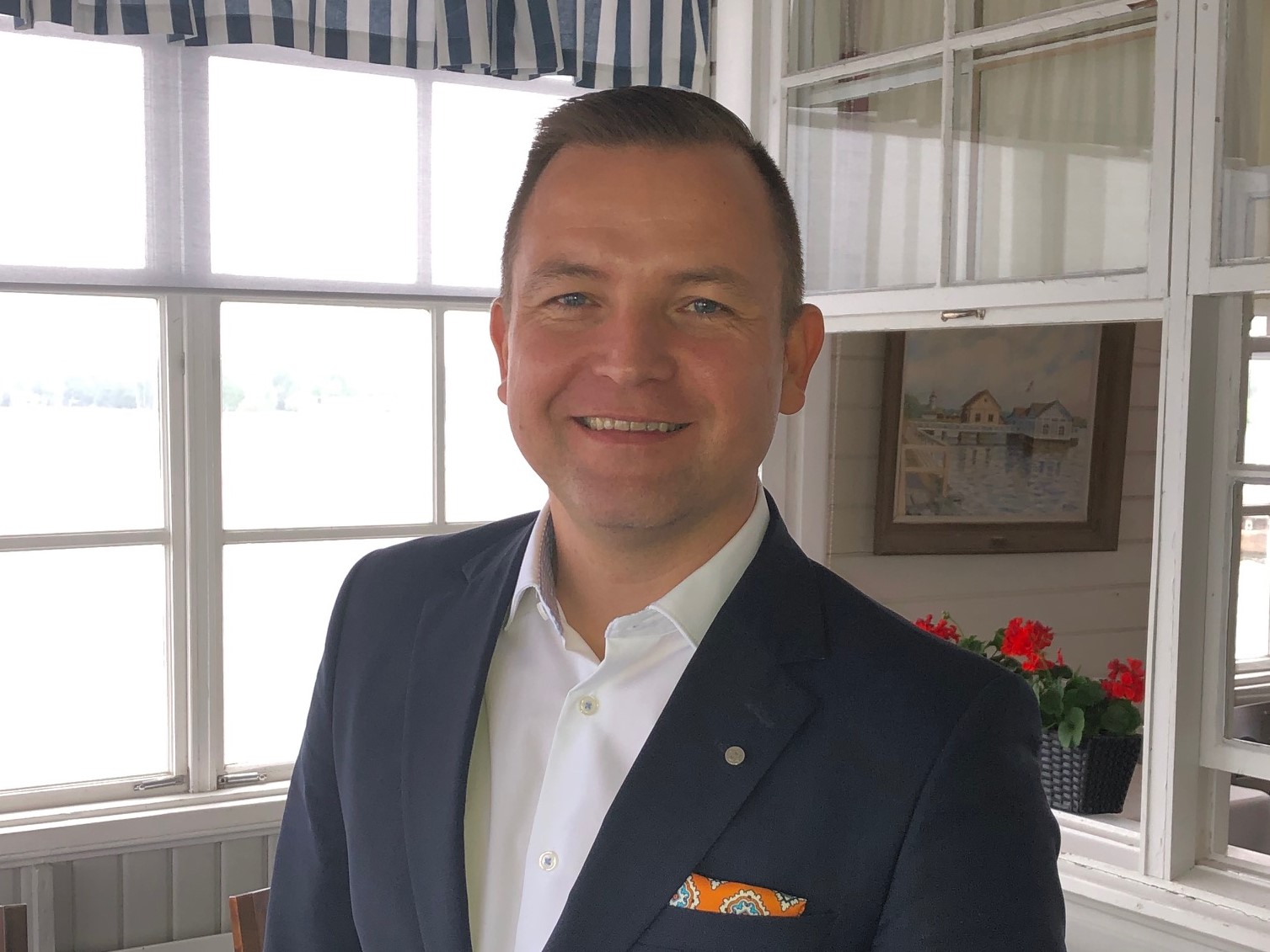 Mats Enberg, vd, Andelsbanken Raseborg