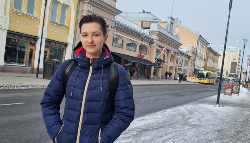 ung kvinna