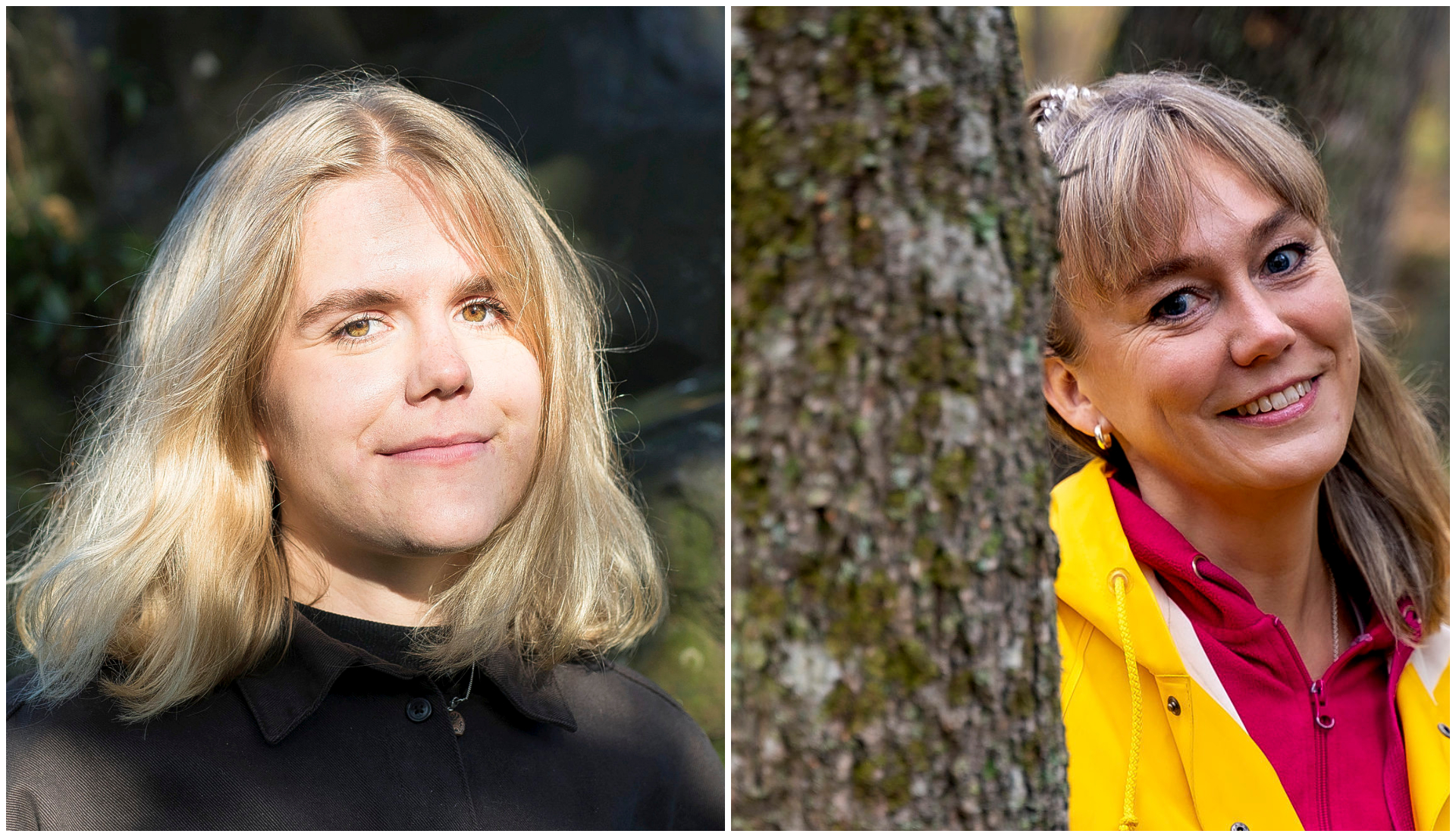 Bildpar på två kvinnor