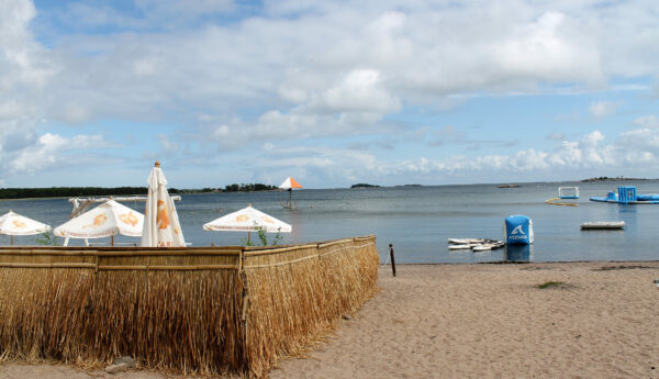 Stranden Plagen i Hangö.