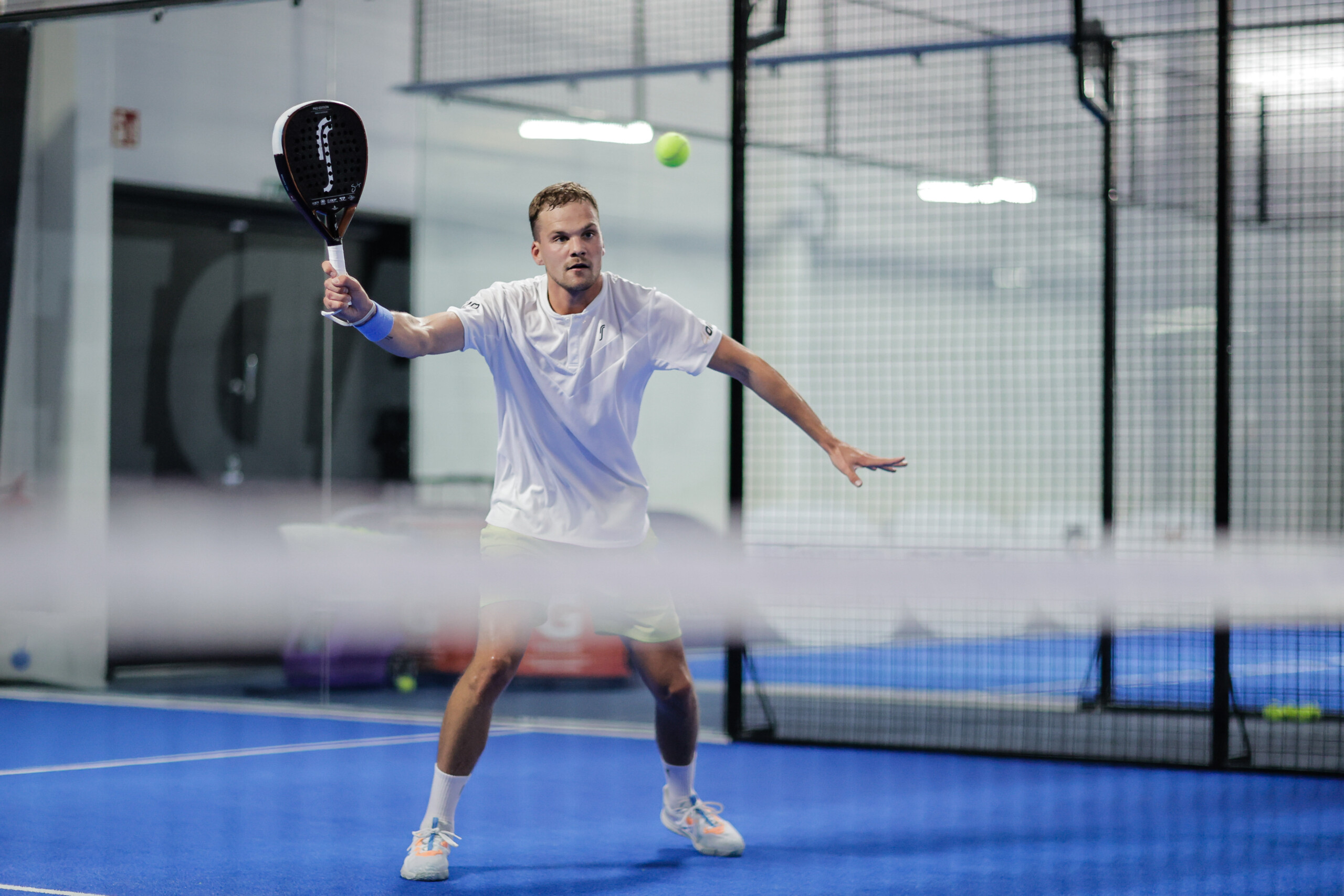 Padelspelaren Noah johansén