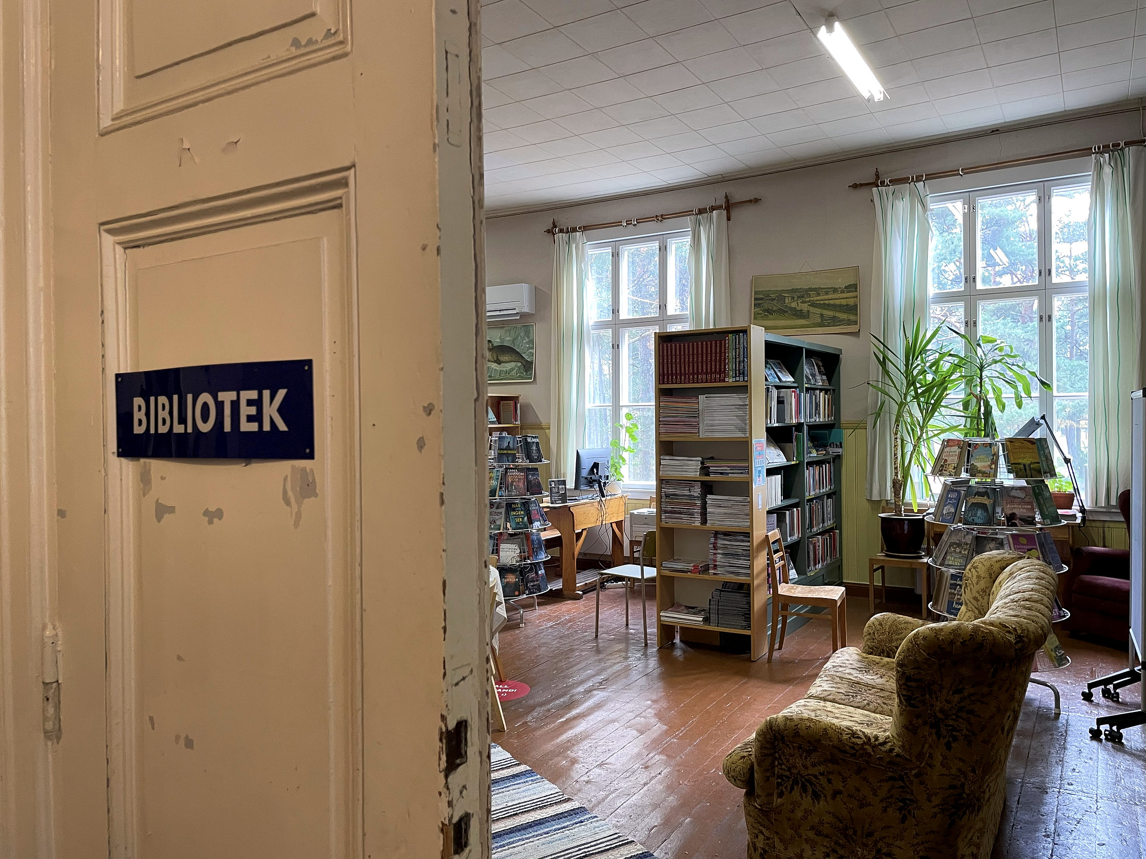 En biblioteksal