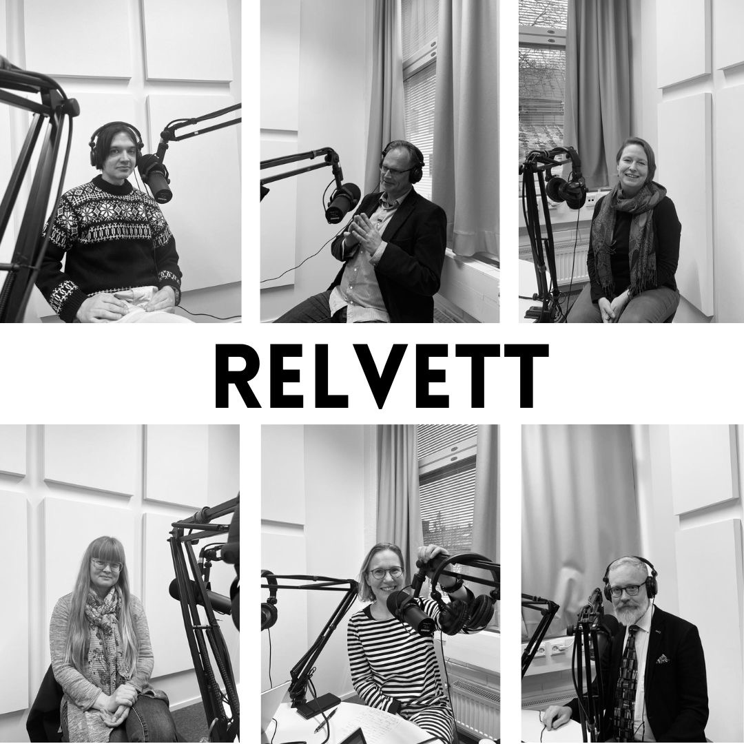 Podcasten RelVett är gjord av studerande på Åbo akademi.