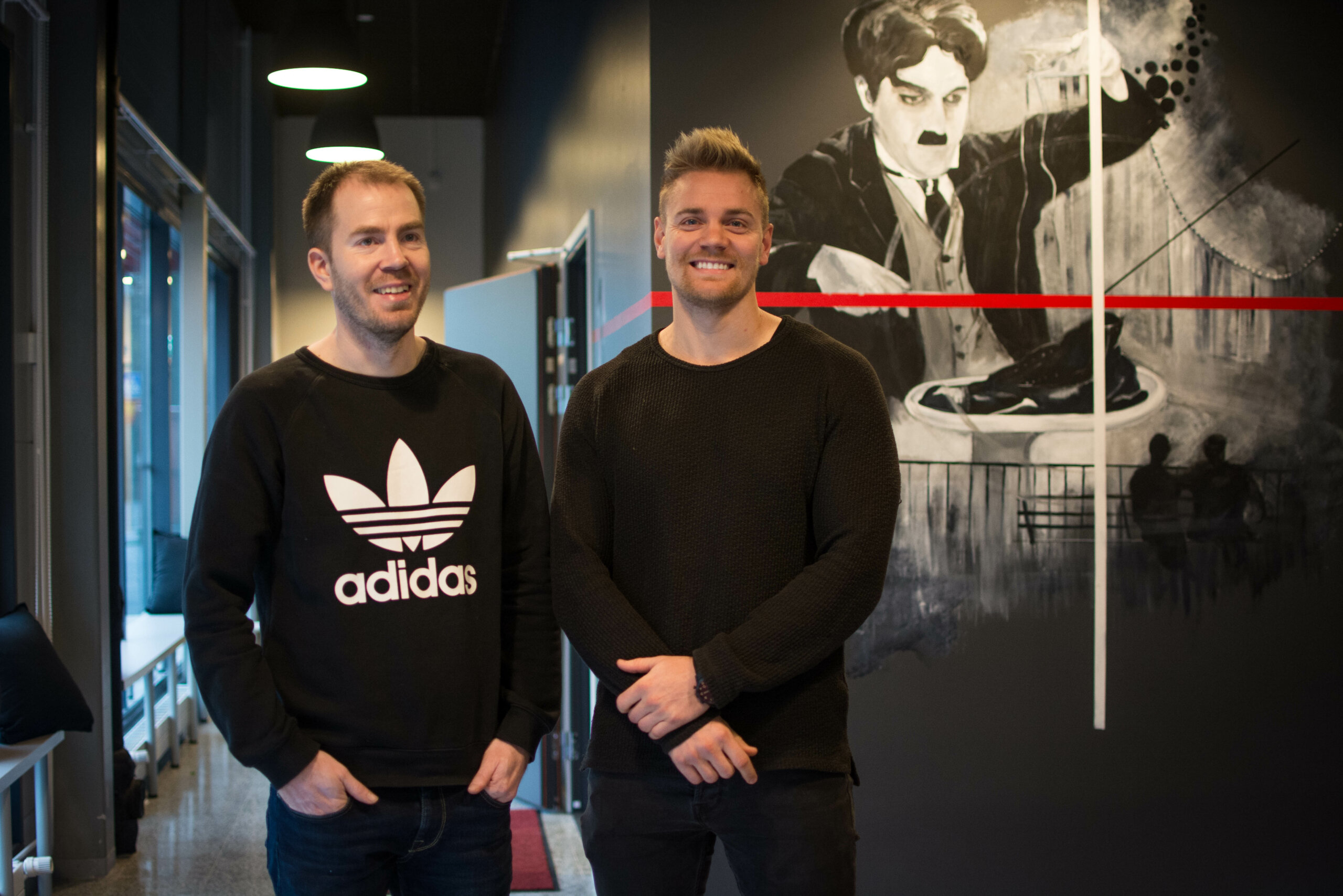 Henry Erkkilä (t.v.9 och Antti Juntunen