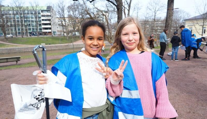 Amelie Ndiaye och Aili Runeberg