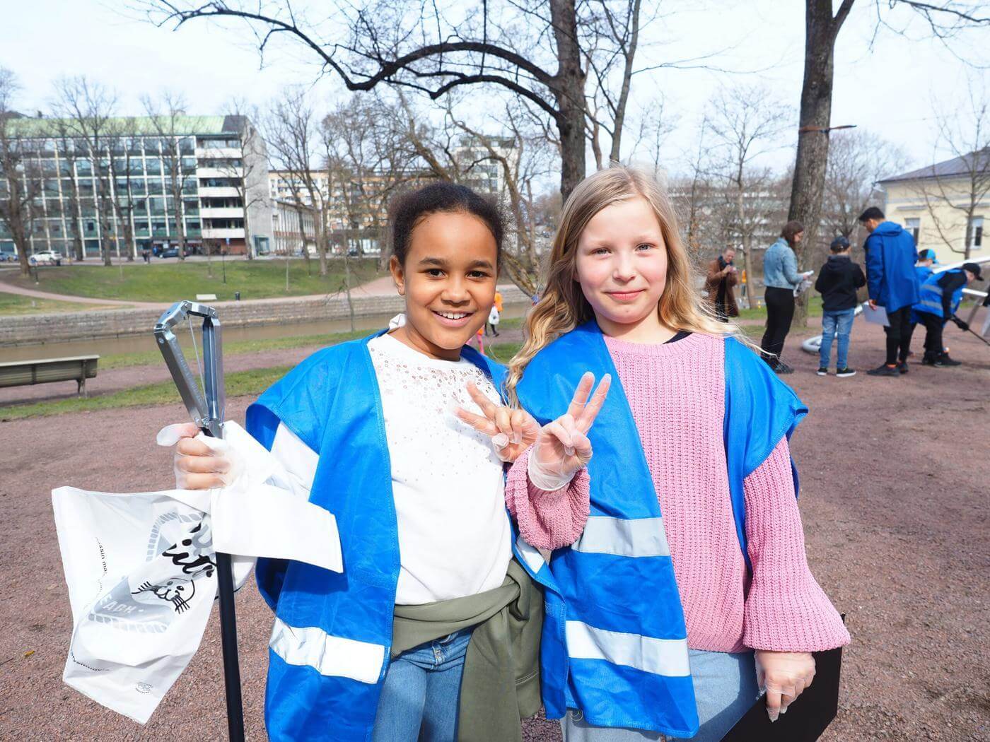 Amelie Ndiaye och Aili Runeberg
