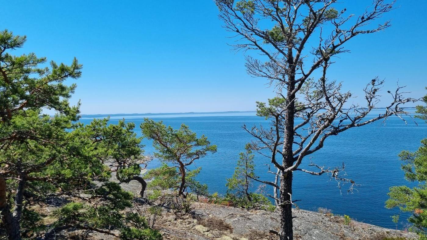 skärgårdslandskap en sommardag