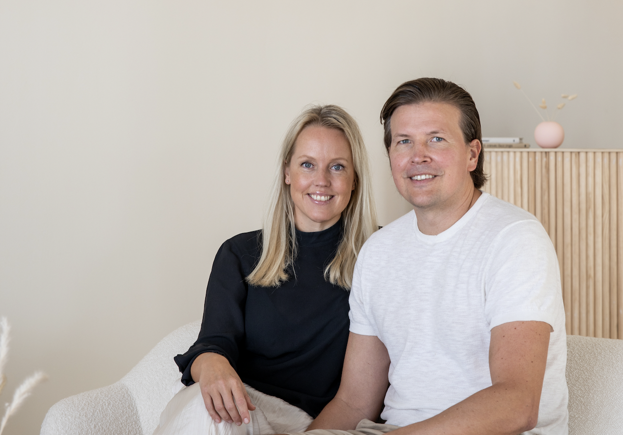 En kvinna och en man