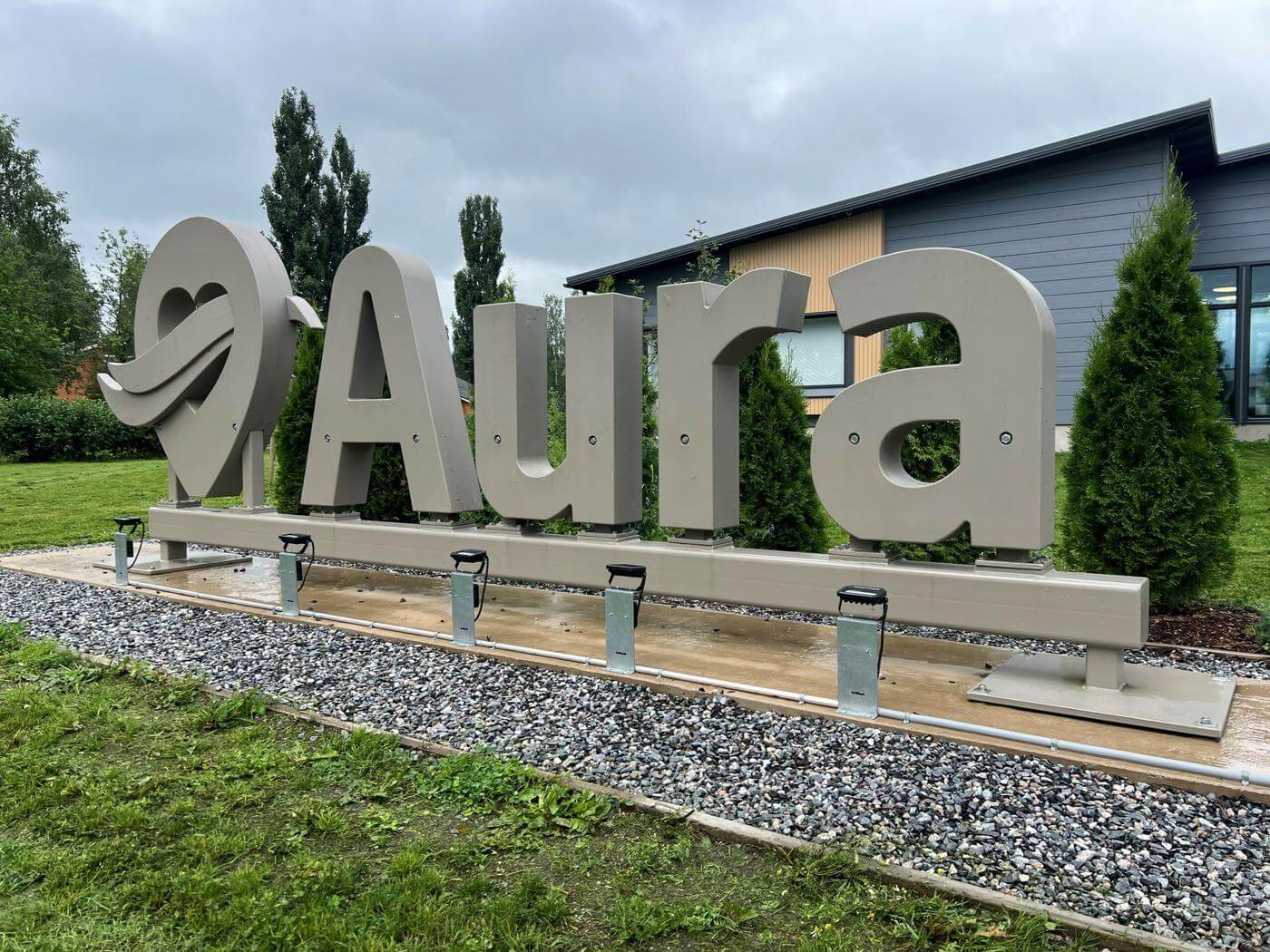 Aura skylt