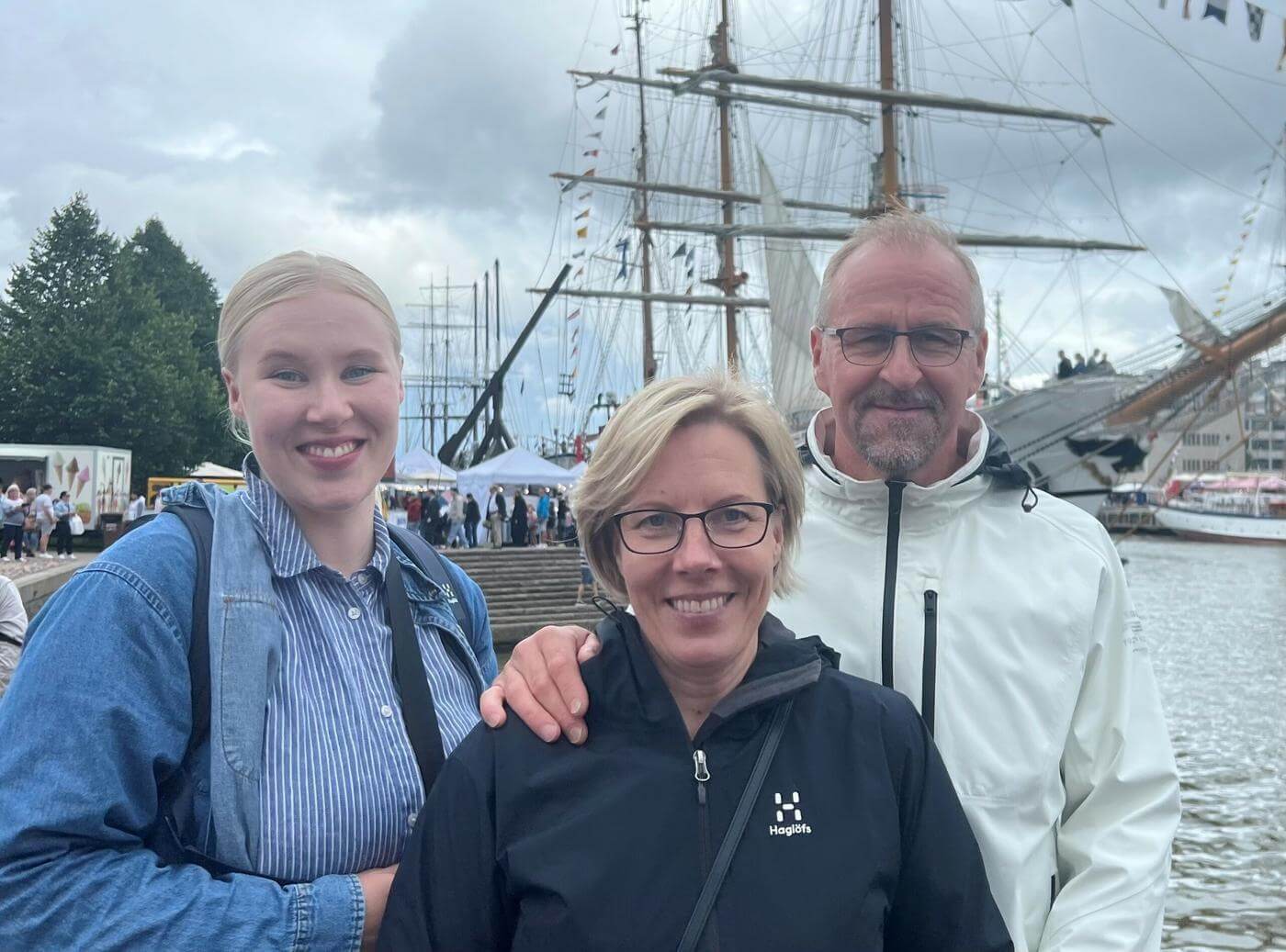 Julia, Johanna och Kimmo Kuitunen