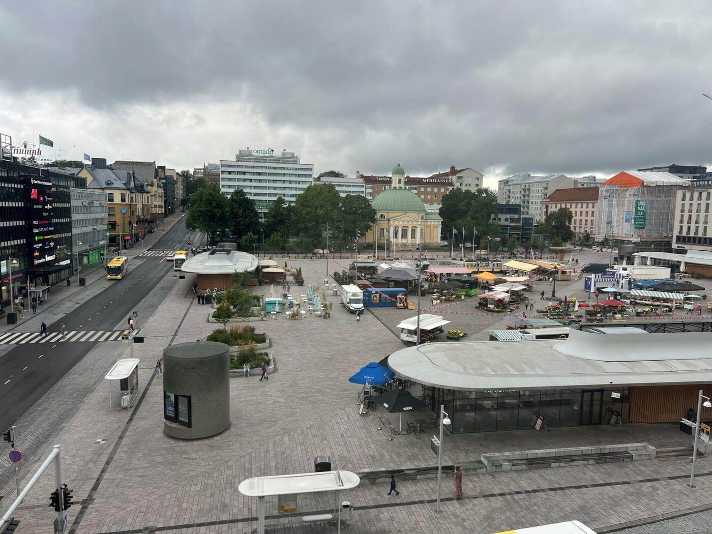 Utsikt över Salutorget