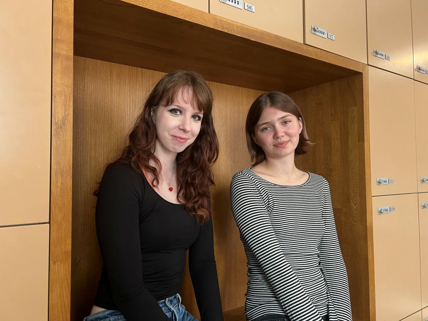 Josefina Kullberg och Lilian Finch