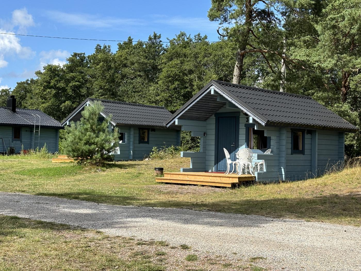Stugor i en camping