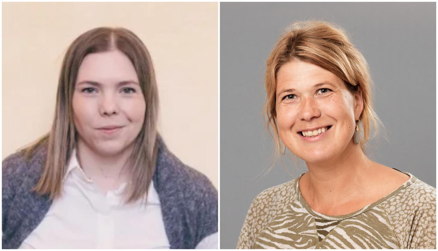 två kvinnor